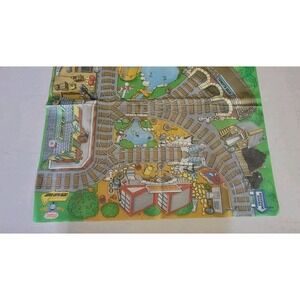2007‎ Thomas The Tank Engine Island Of Sodor Play Vinyl Mat 24"x 24" Rare
